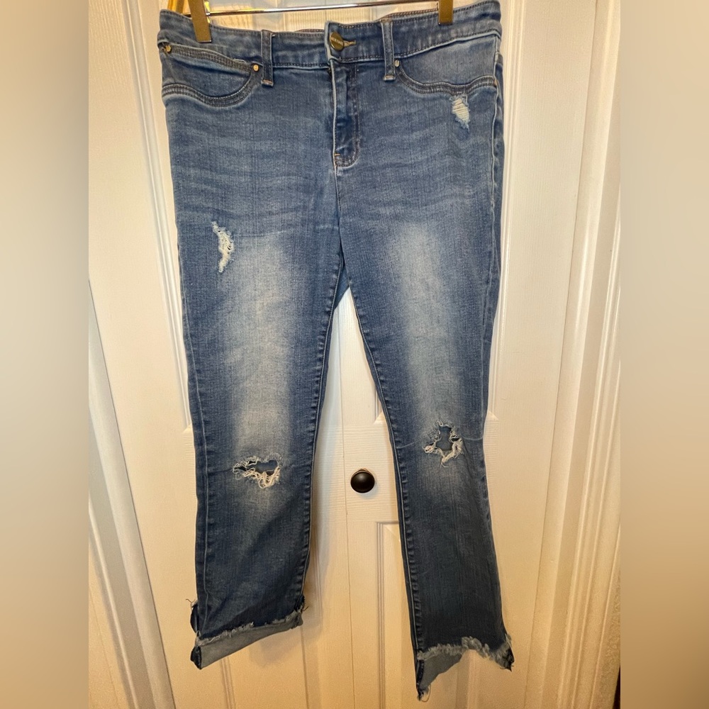 Studio Blue cut off skinny jeans